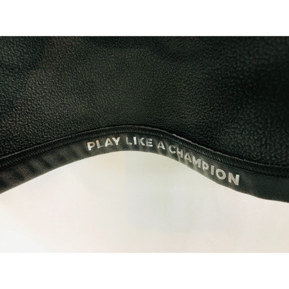 Michigan Wolverines Logo NCAA 1/4 Zip Pullover Champion Gray Size Medium - Picture 3 of 5